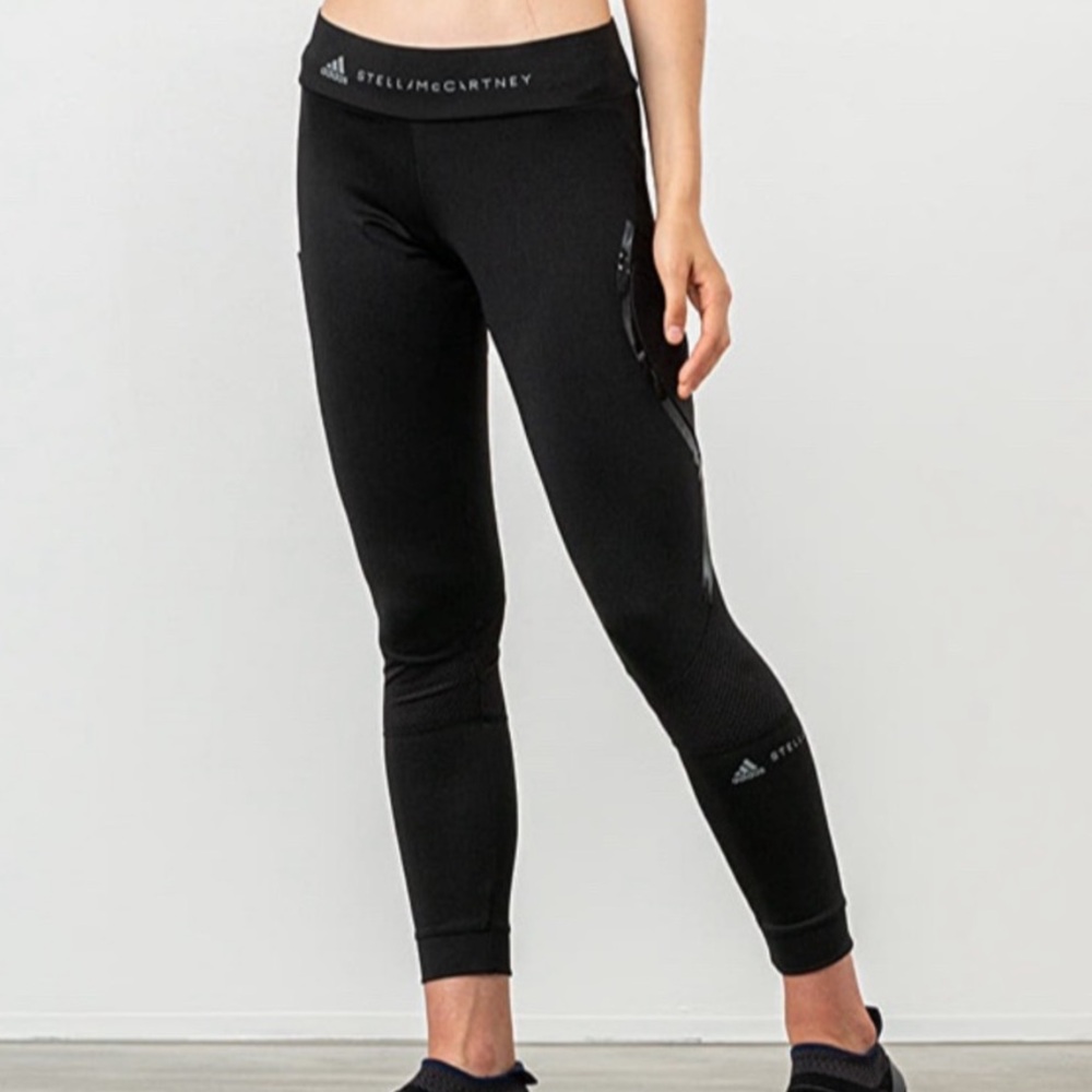 Adidas by Stella McCartney 3/4 Leggings Athletic Training, in black, Small